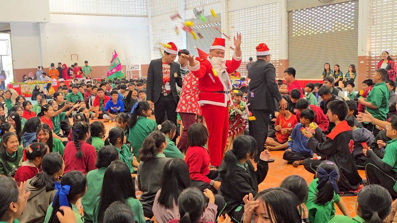 วันที่ 25 ธันวาคม 2568 โรงเรียนภักดีชุมพลวิทยา โดยกลุ่มสาระภาษาต่างประเทศ จัดกิจกรรมวันคริสต์มาสและเทศกาลปีใหม่ 2569 ปีการศึกษา 2568